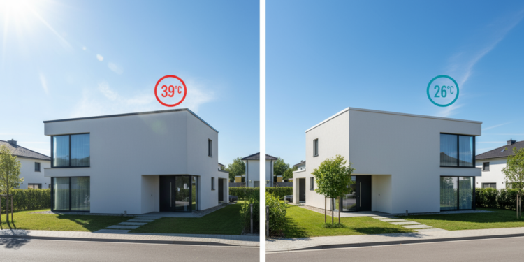 Um telhado preto pode deixar sua casa mais quente? Mito ou fato?