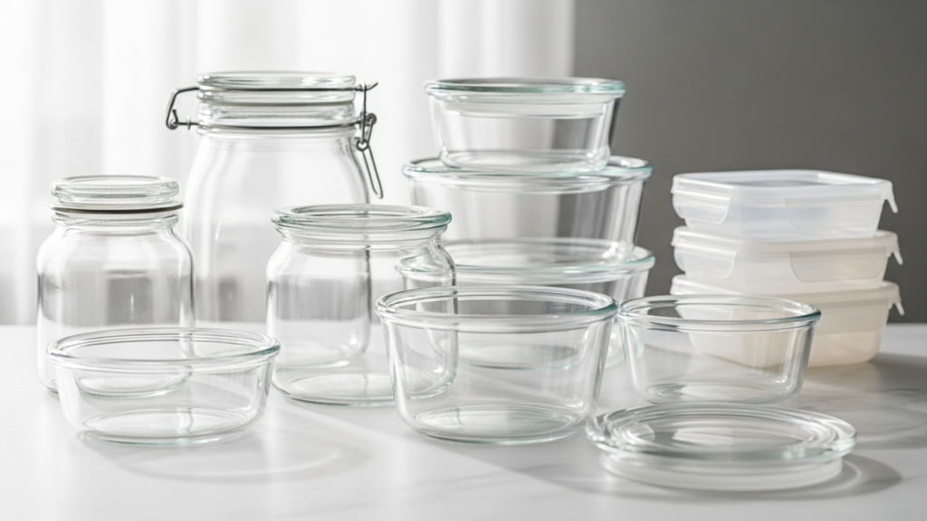 Por que você pode considerar potes de vidro para alimentos em vez de plástico