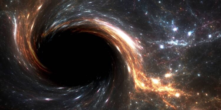 Buraco negro que quebra regras destrói estrela de forma intrigante