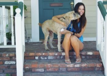 A razão pela qual deixar seu cachorro beijar você no rosto não é uma boa ideia, segundo um veterinário