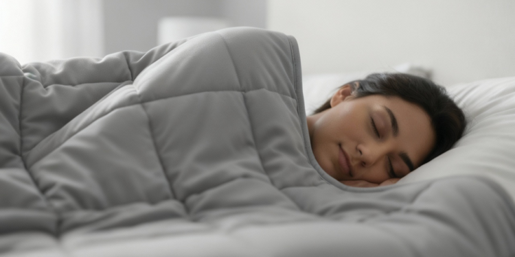 A tendência do cobertor pesado que alivia ansiedade e melhora o sono