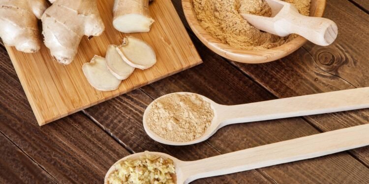 Antes de iniciar o plantio, é essencial escolher uma raiz de gengibre fresca - Créditos: depositphotos.com / gdolgikh