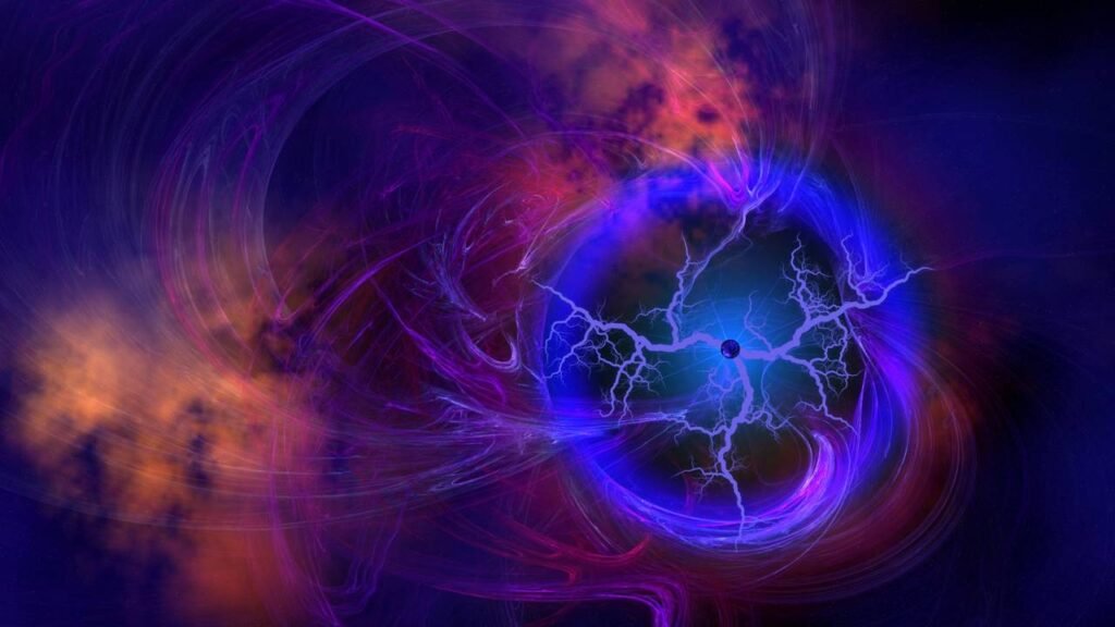 Objeto misterioso a 10 bilhões de anos-luz: Evidência de matéria escura grumosa?