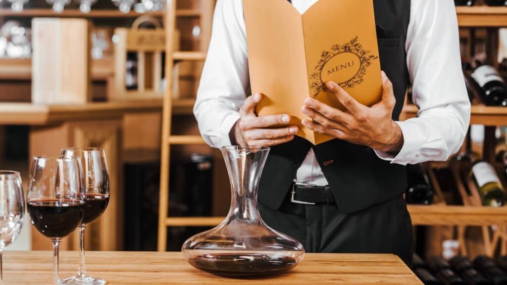 A palavra 'menu' significa algo diferente nos restaurantes franceses