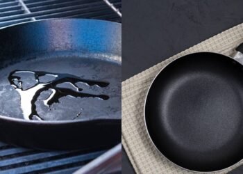 Ferro fundido ou antiaderente, qual material é melhor para frigideiras?