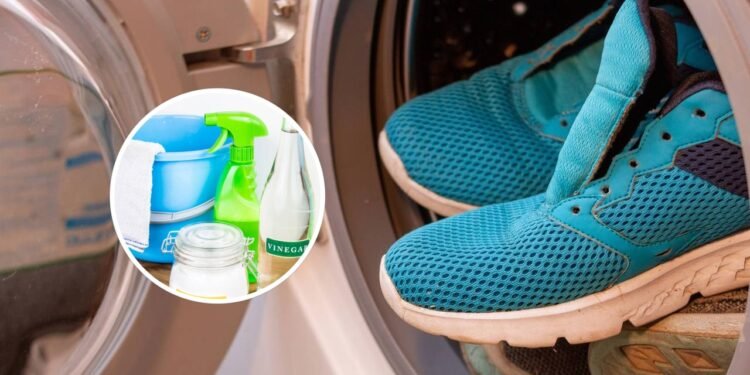 Como limpar tênis de camurça preta com um ingrediente culinário