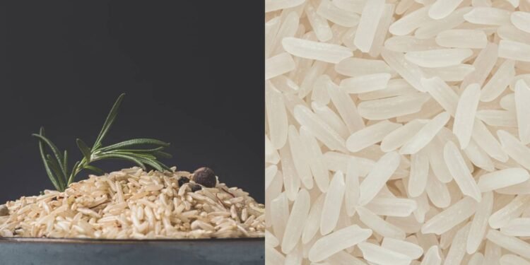 Essa é a diferença real do arroz integral para o arroz branco