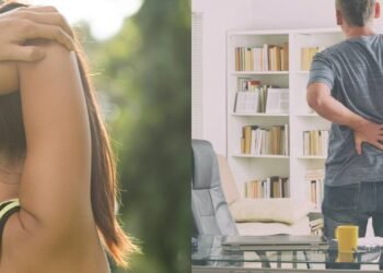 Série rápida de alongamentos para coluna e ombros para aliviar tensão e dores