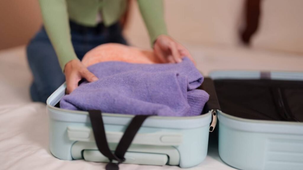 O truque infalível do TikTok para otimizar espaço na mala de viagem