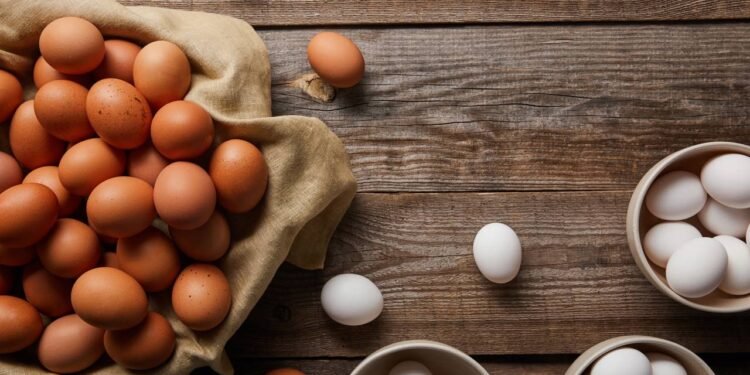 Existe alguma diferença entre ovos marrons e brancos no seu corpo?