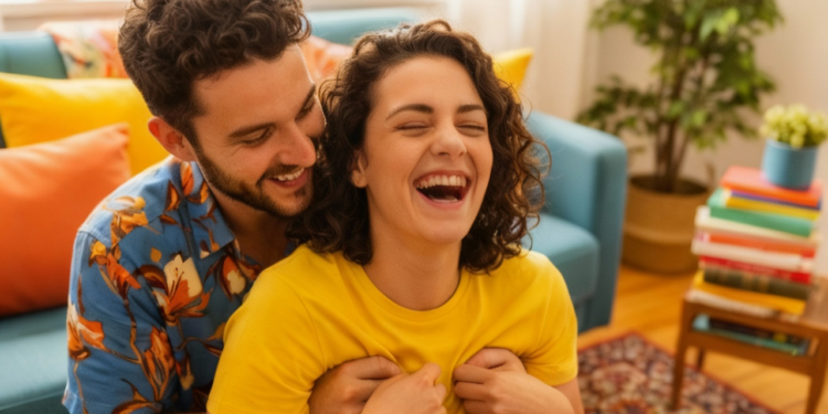 O que acontece quando a pessoa sente cócegas facilmente?