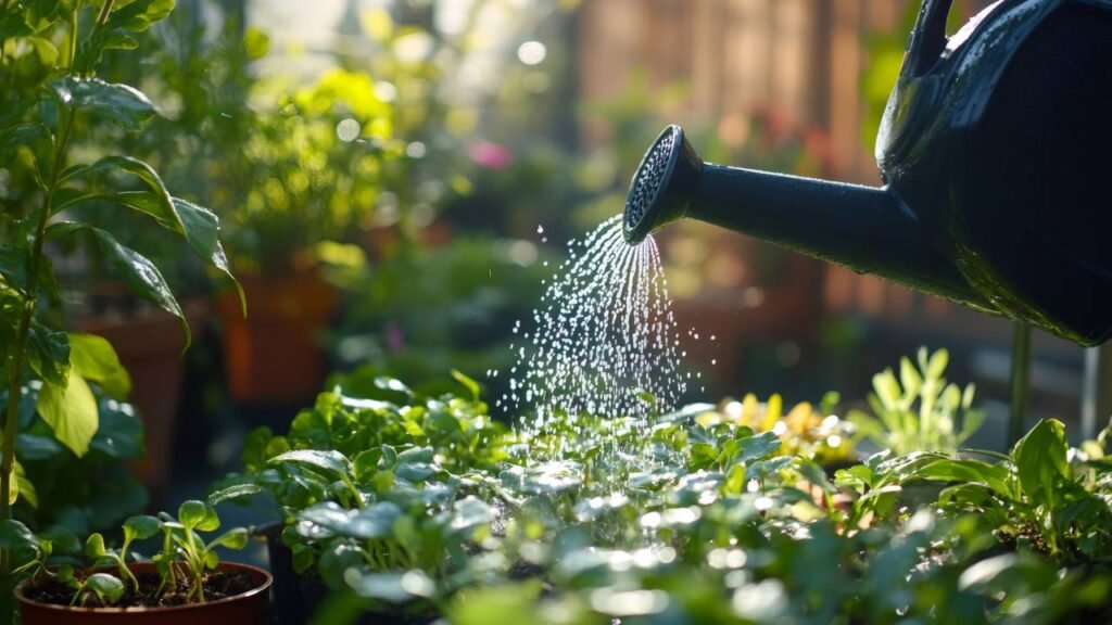 Quanta água é necessária para regar adequadamente uma planta, segundo um especialista