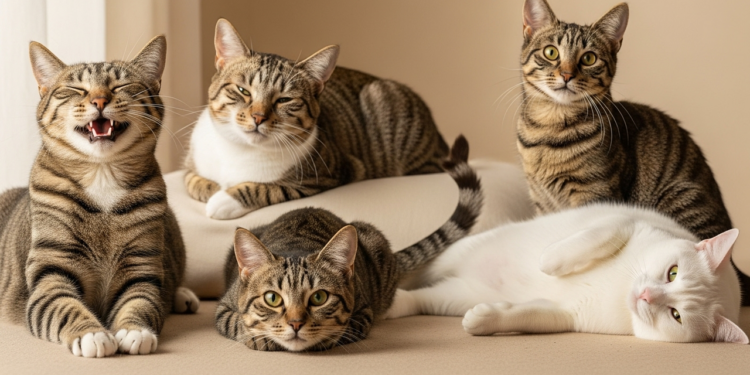 10 sinais surpreendentes que seu gato está realmente feliz