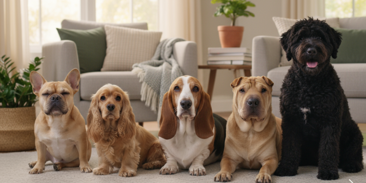 5 raças de cães calmos ideais para a vida em casa