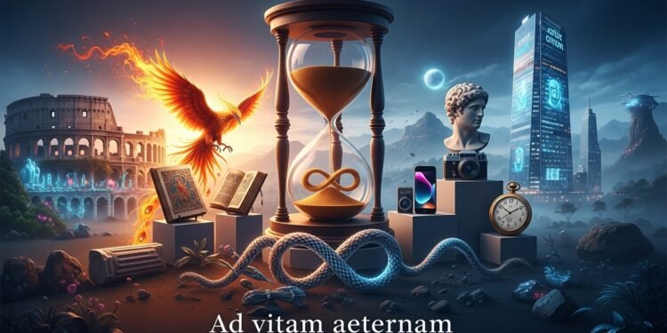 O que significa "Ad vitam aeternam", que fala da imortalidade