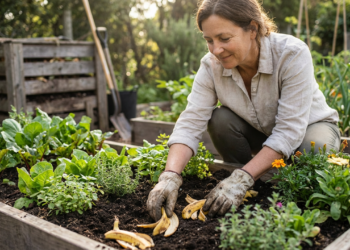 Quem possui jardim em casa nunca mais jogará cascas de banana no lixo