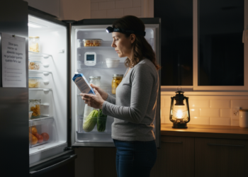 Dicas para manter os alimentos seguros na geladeira quando falta luz