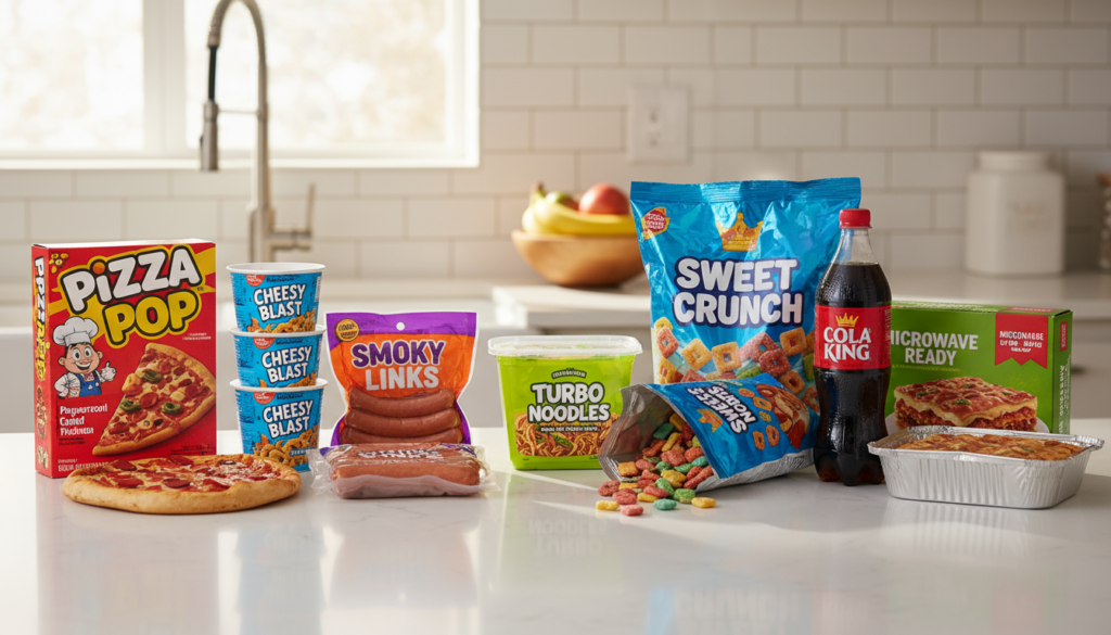 7 alimentos ultraprocessados que você deve evitar para reduzir risco de câncer de cólon