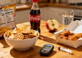 Alimentos ultraprocessados estão associados ao aumento do risco de pré-diabetes