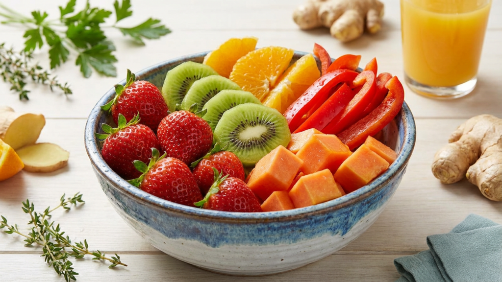 9 alimentos ricos em vitamina C para reforçar imunidade