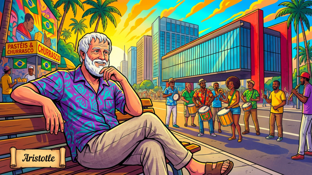 Se Aristóteles fosse paulistano: um corre no metrô pra entender a tal frase “A excelência é um hábito”