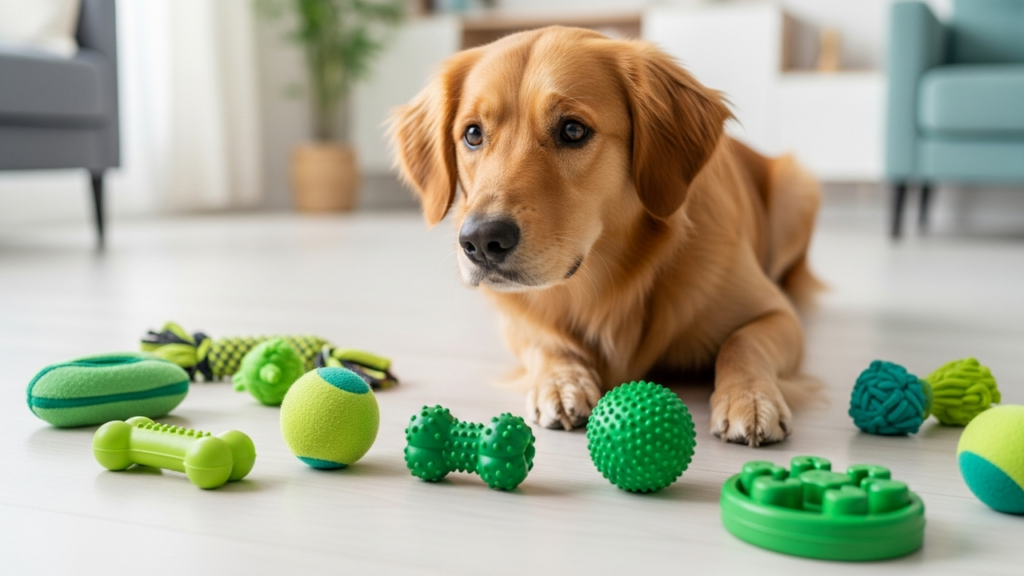 A única cor de brinquedo que você nunca deve comprar para seu cachorro
