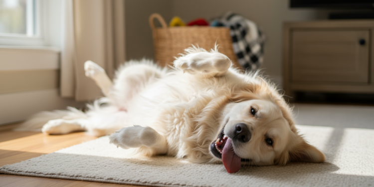 O que significa quando seu cachorro mostra a barriga para você