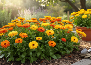 Como plantar calêndulas e garantir flores vibrantes o ano todo