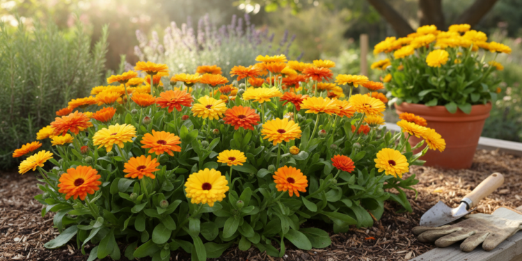 Como plantar calêndulas e garantir flores vibrantes o ano todo