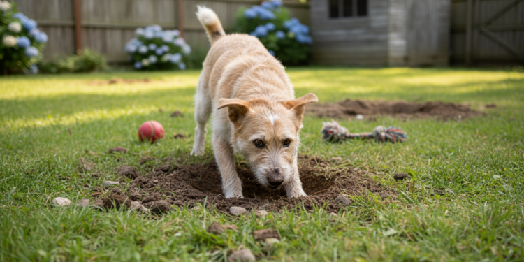 O que significa para o seu cão cavar poços, de acordo com especialistas em comportamento animal?