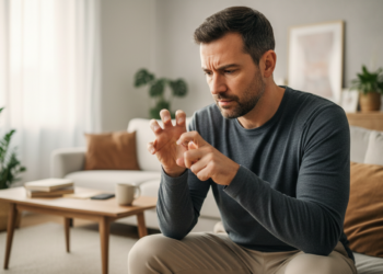 O que significa sentir coceira apenas na mão esquerda