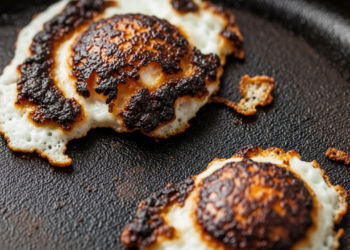 Um erro simples que faz com que a comida grude nas panelas