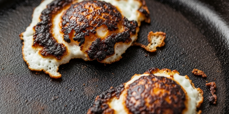 Um erro simples que faz com que a comida grude nas panelas