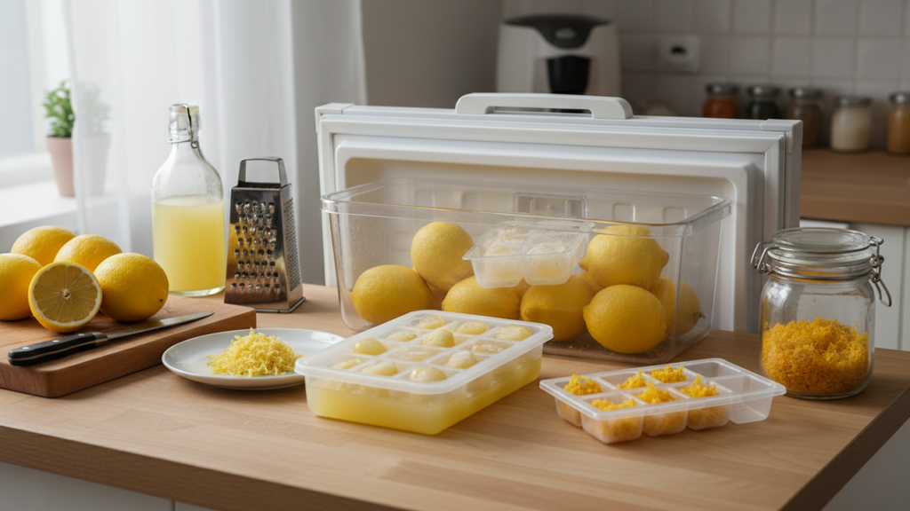 Como congelar limão do jeito certo e manter adequado para consumir