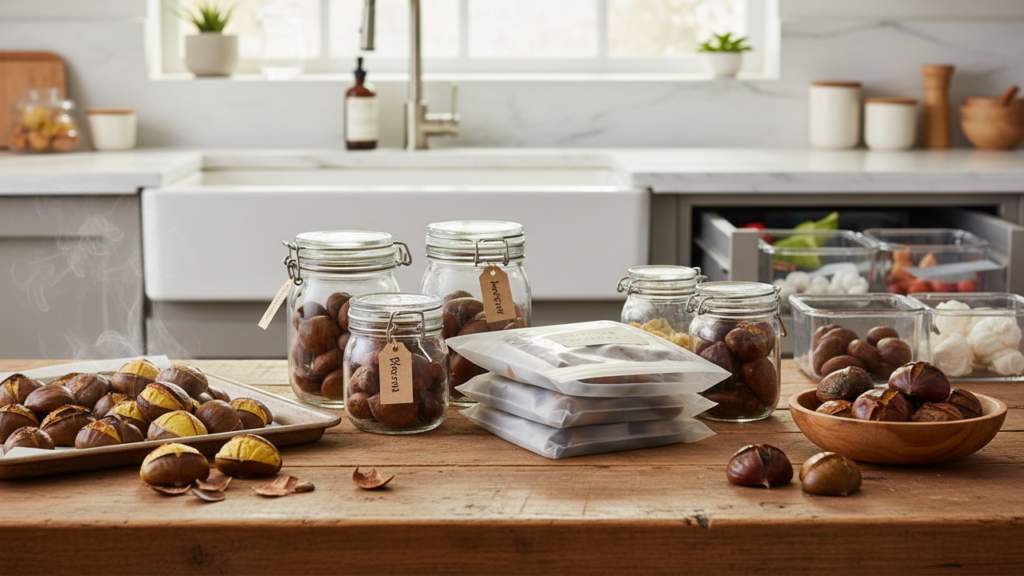 Como guardar as castanhas assadas para durarem mais tempo