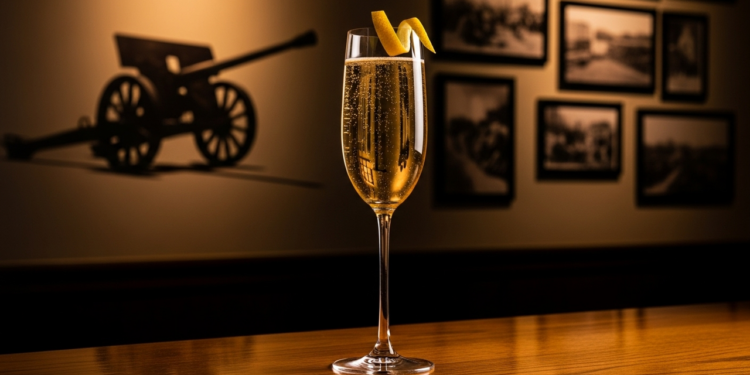 A história sombria de como o coquetel francês 75 recebeu esse nome