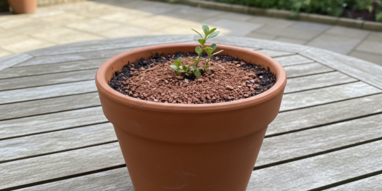 O tijolo moído é resultado do barro cozido e triturado em pedaços pequenos, tornando-se uma excelente alternativa como substrato inerte