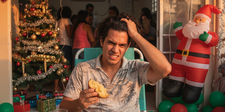 A pressão social estimula muitos a demonstrarem entusiasmo durante o Natal, mesmo que isso não corresponda ao estado emocional verdadeiro