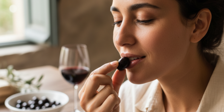 As azeitonas pretas fornecem gorduras monoinsaturadas, que desempenham papel essencial na proteção cardiovascular