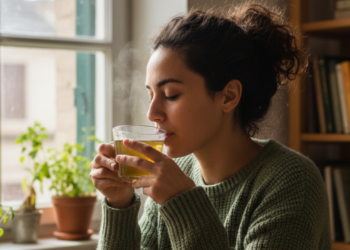 Como pequenas doses desse chá podem aliviar azia e gases diariamente