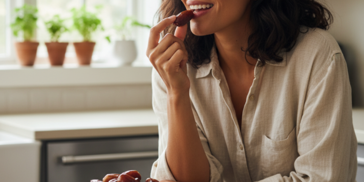 A presença significativa de fibras nas tâmaras, especialmente as solúveis, prolonga a sensação de saciedade