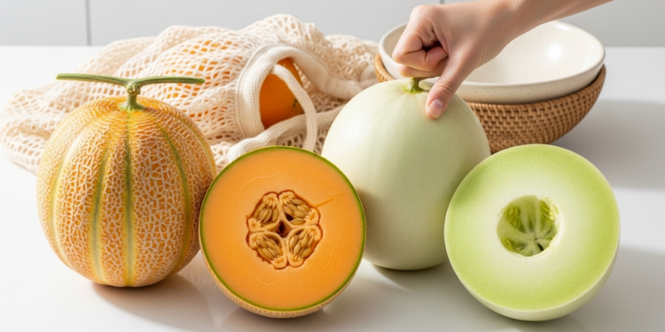 O melhor método para escolher melão e armazenar no dia a dia