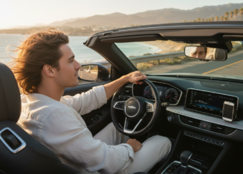 O que a psicologia diz sobre as pessoas que dirigem com o cotovelo fora do carro