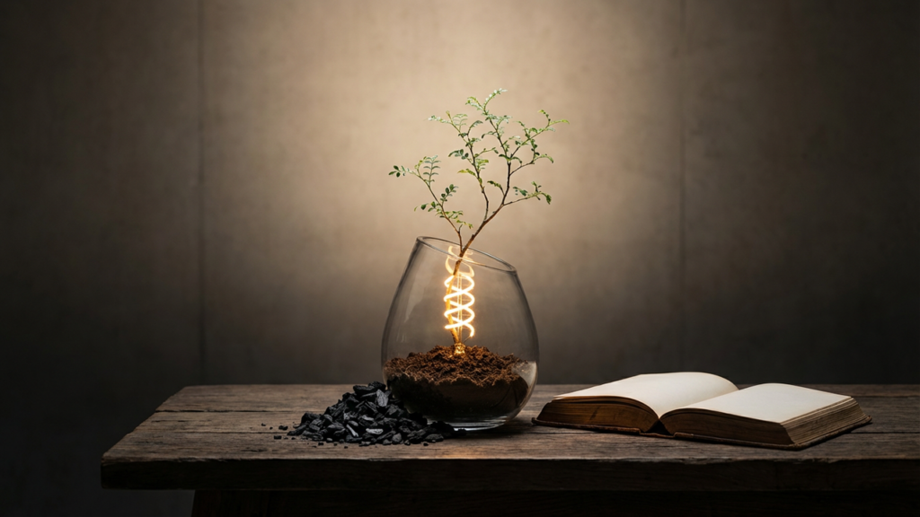 O que significa a frase que diz que "Tudo vem de algo"?