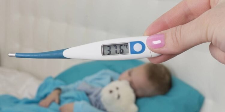 Febre em Bebês - Créditos: depositphotos.com / LomakivskaTanya