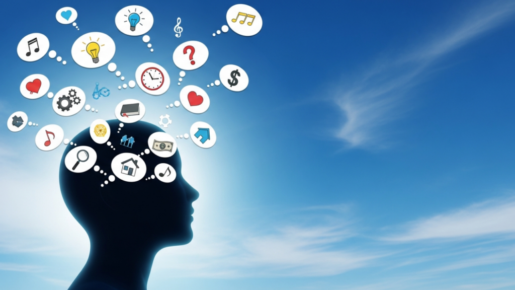 O que significa sentir a cabeça oca, mesmo cheia de pensamentos?