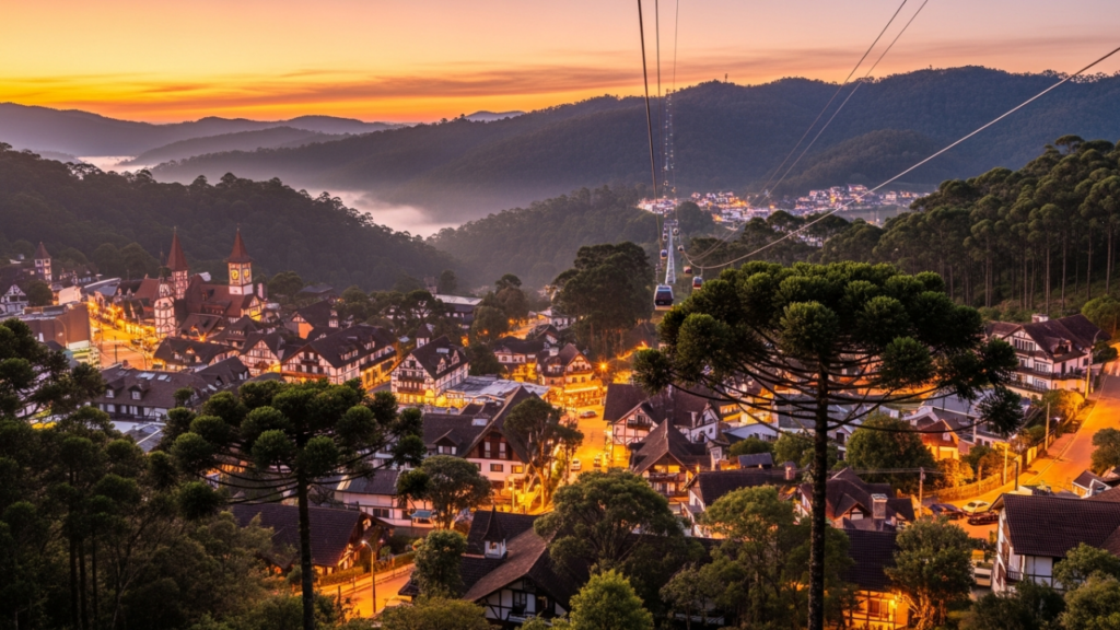 A Suíça brasileira se destaca por clima europeu e qualidade de vida que atraem turistas o ano inteiro