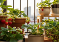 O segredo para plantar morangos em apartamentos com facilidade e colher muito mais