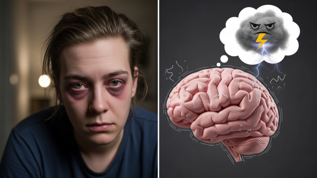 Reações corporais sutis que surgem quando o sono dura menos de sete horas por noite
