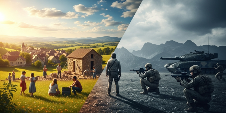 O que significa a popular frase latina “Si vis pacem, para bellum”, que remete a guerra